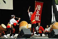 太鼓演奏