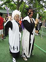 アニメのコスプレ参加者